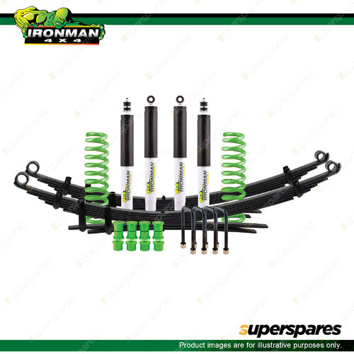 Ironman 4x4 Lift Kit Heavy Duty Load Foam Cell Shock Absorbers NISS036CKF