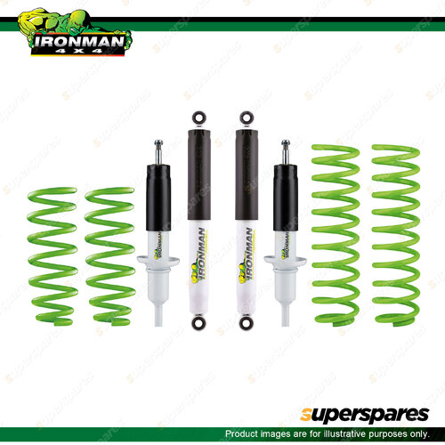 Ironman 4x4 Suspension Lift Kit Medium Load Foam Cell Shock Absorbers NISS045BKF