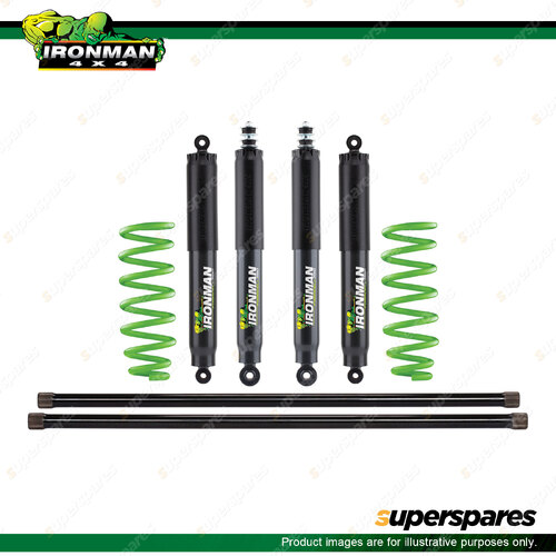 Ironman 4x4 Lift Kit Medium Load Foam Cell Pro Shock Absorbers TOY050BKP