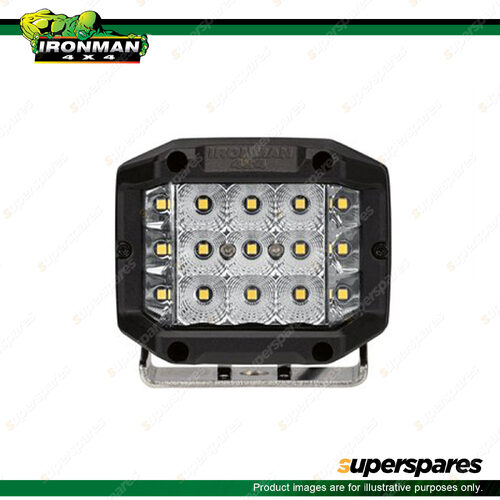 Ironman 4x4 3inch Universal 30W LED with Side Shooters Each ILEDUNI3