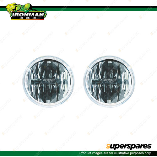 Ironman 10W HiLux LED Bull Bar Light Pods Replaces Halogen Light Pair BBPART031