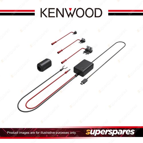 Kenwood Dash Cam hard-wired kit for extended Parking Mode Input 12-24VDC 2A