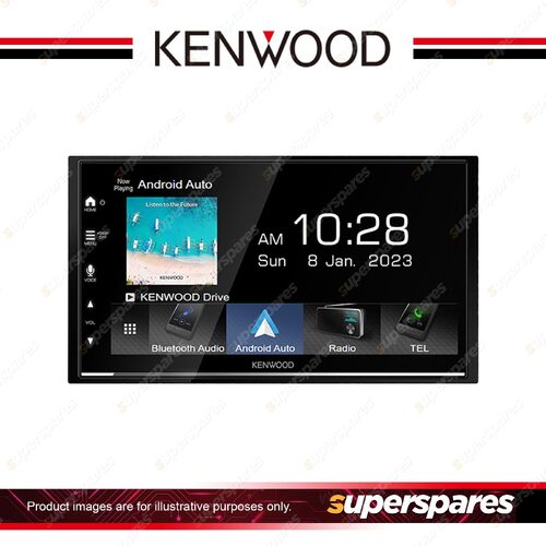 Kenwood 6.8" WVGA Display Digital Media Receiver with USB Mirroring for Android