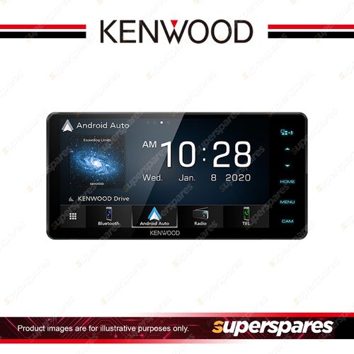 Kenwood 7.0" WVGA Display Digital Media Receiver with Apple CarPlay Android Auto