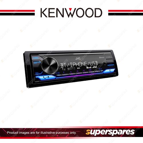 Kenwood BT Mechless Head Unit Digital Media Receiver with USB or 13-Band EQ