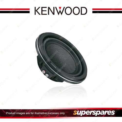 Kenwood 10 inch Shallow Subwoofer Peak Power 1000W Dimensions 275x275x108mm