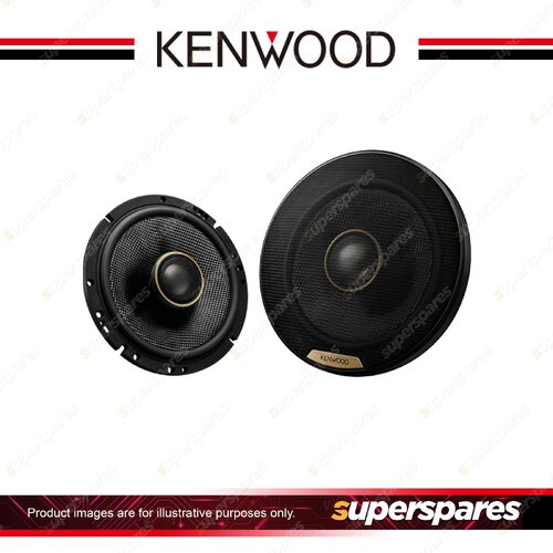 Kenwood Hi-Resolution Audio Certified 6" 2-way Speaker Peak Input Power 300W