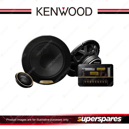 Kenwood Hi-Resolution Audio Certified 6 inch Component Speaker Peak Power 300W