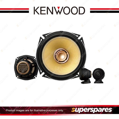 Kenwood Hi-Resolution Audio Certified 6 inch Component Speaker KFC-XS1704