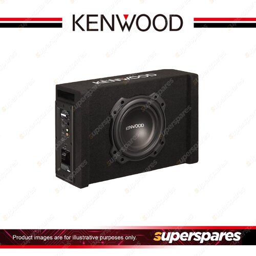 Kenwood 8in All in One Powered Subwoofer Enclosure size 450x300x150mm PA-W801B