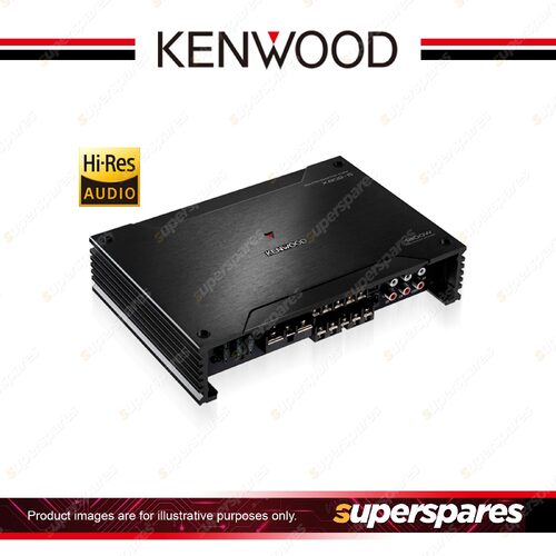 Kenwood Hi-Re Audio Certified Compact D-Class 5ch Amplifier Maximum Power 1600W