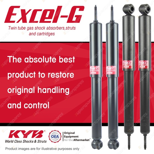 Front + Rear KYB EXCEL-G Shock Absorbers for DAIHATSU Rocky F77P F87P 4WD