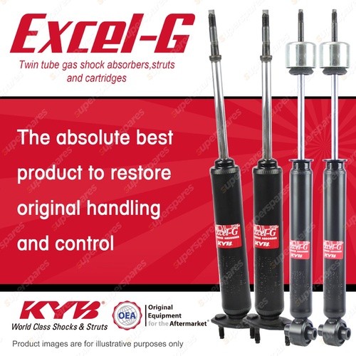 Front + Rear KYB EXCEL-G Shock Absorbers for FORD Fairmont XE XF I6 V8 RWD Sedan