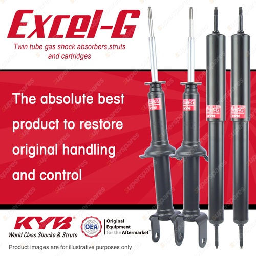 Front + Rear KYB EXCEL-G Shock Absorbers for FORD Falcon EA EB ED RWD Wagon