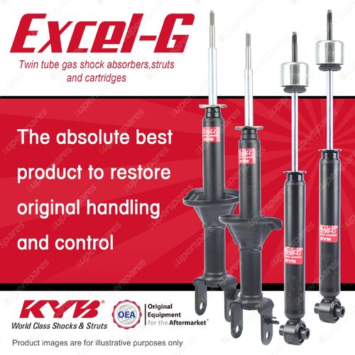 Front + Rear KYB EXCEL-G Shock Absorbers for FORD Falcon EF EL I6 V8 RWD Sedan