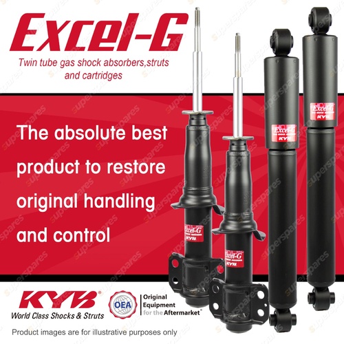 Front + Rear KYB EXCEL-G Shock Absorbers for FORD Territory SX SY I6 AWD SUV