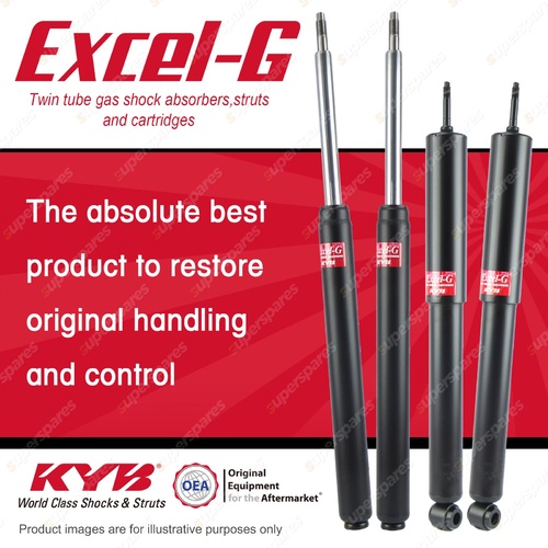 Front + Rear KYB EXCEL-G Shock Absorbers for HOLDEN Commodore VG V6 V8 RWD Ute