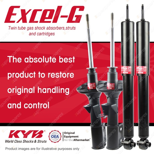 Front + Rear KYB EXCEL-G Shock Absorbers for HOLDEN Commodore VU V6 V8 RWD Ute