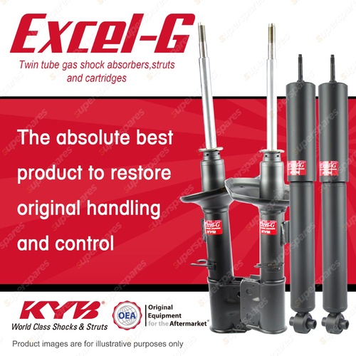 Front + Rear KYB EXCEL-G Shock Absorbers for HOLDEN Commodore VZ V6 V8 SV6 Ute