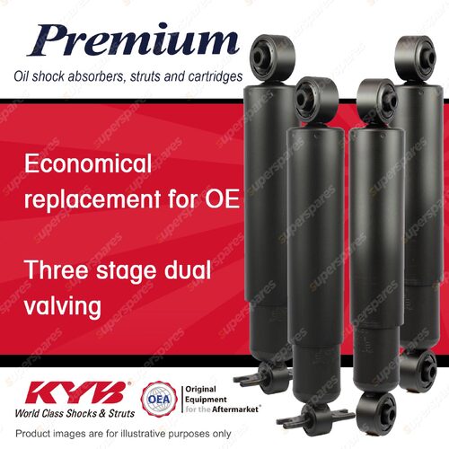 Front + Rear KYB PREMIUM Shock Absorbers for LAND ROVER Discovery Series 2 4WD