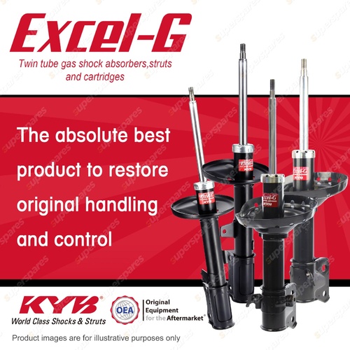 Front + Rear KYB EXCEL-G Shock Absorbers for LEXUS ES300 VXV11 1MZ-FE 3.0 V6 FWD