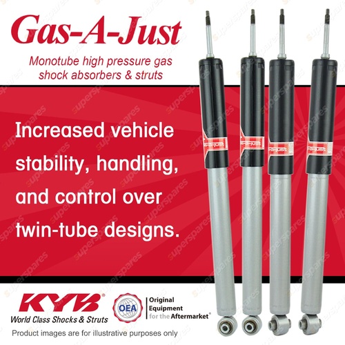 F+R KYB GAS-A-JUST Monotube Shocks for MERCEDES BENZ W202 C180 C200 C220 C230 K