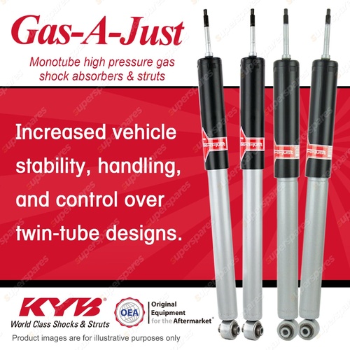 F+R KYB GAS-A-JUST Monotube Shock Absorbers for MERCEDES BENZ W202 C36 C43 Sport