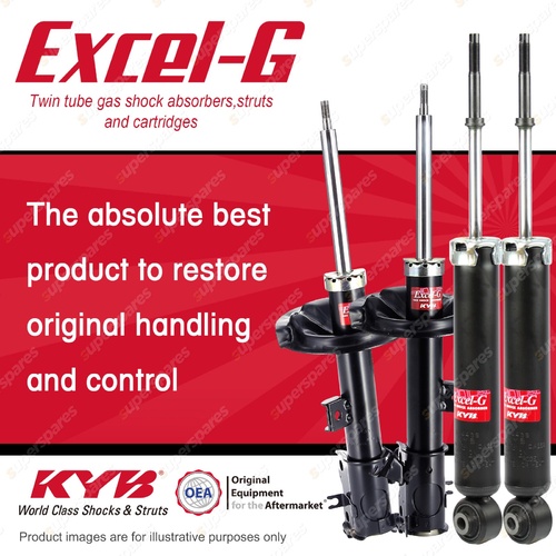 Front + Rear KYB EXCEL-G Shock Absorbers for NISSAN Murano Z50 VQ35DE 3.5 V6 4WD