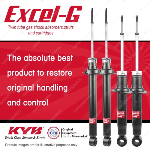 F + R KYB EXCEL-G Shock Absorbers for NISSAN Skyline R33 Turbo RB25DET 2.5 I6