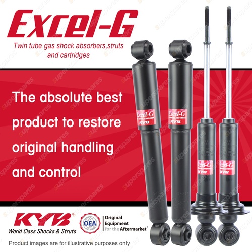 Front + Rear KYB EXCEL-G Shock Absorbers for SUZUKI Sierra SJ413 SJ80 G13A 1.3