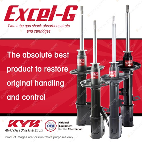 Front + Rear KYB EXCEL-G Shock Absorbers for TOYOTA Corolla AE90 AE92 AE93 AE94