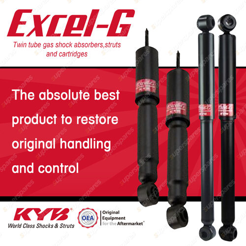 F + R KYB EXCEL-G Shock Absorbers for TOYOTA Hilux LN107 LN111 RN106 RN110