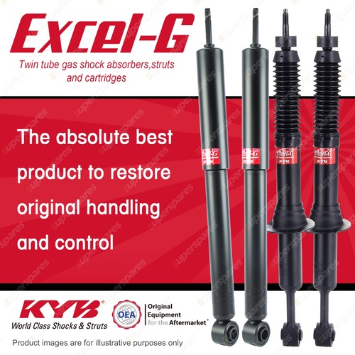 F + R KYB EXCEL-G Shock Absorbers for TOYOTA Prado RZJ120 KZJ120 GRJ120 KDJ120