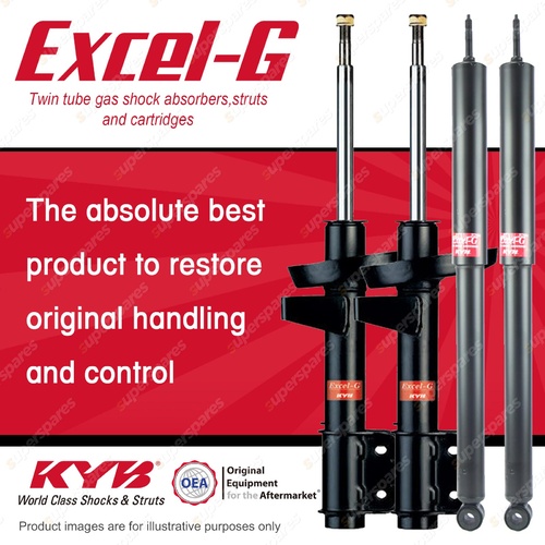 F + R KYB EXCEL-G Shock Absorbers for TOYOTA Rav 4 ACA20 ACA21 ACA22 ACA23