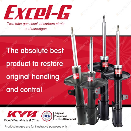 Front + Rear KYB EXCEL-G Shock Absorbers for TOYOTA Vienta MCV20R 1MZFE 3.0 V6