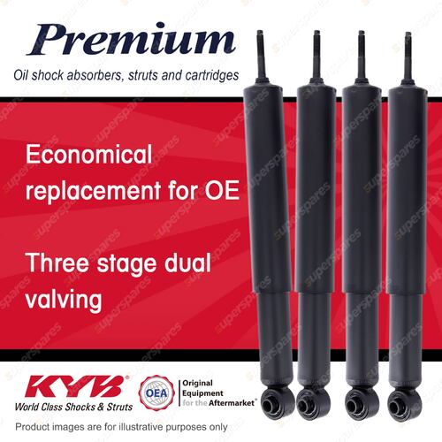 Front + Rear KYB Premium Shock Absorbers for Ford Cortina MK3 MK4 1.3 1.6L 70-79