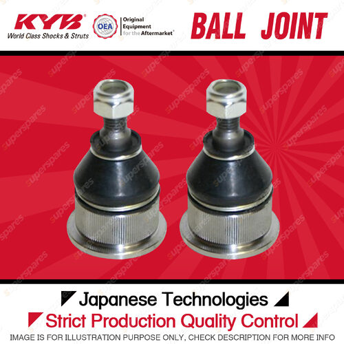 2 Pcs KYB Front Lower Ball Joints for Ford Courier PE PG PH 2.5L 2.6L G6 99-06