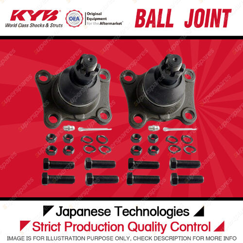 2 Pcs KYB Front Lower Ball Joints for Toyota Hilux RZN149R SR5 2.7L I4 2001-2005