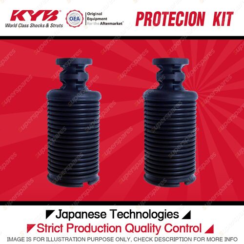 2x Front KYB Protection kit for Toyota Corolla AE112R 7AFE 1.8 FWD 98-01