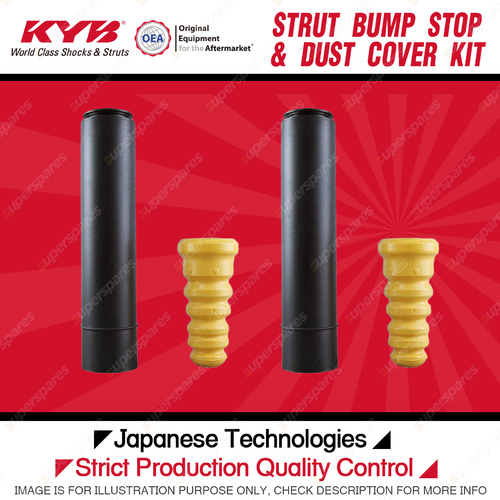 2x Rear KYB Strut Bump Stops + Dust Covers Kits for Ford Focus LS LT LV 2.0L FWD