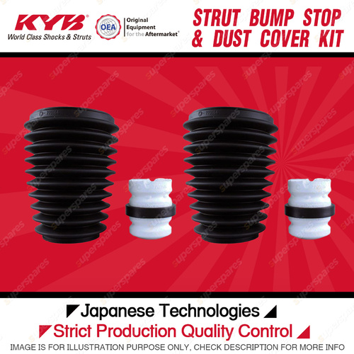 2x Front KYB Strut Bump Stop + Dust Cover Kit for Audi A6 C4 ABC 2.6 ACK 2.8 V6