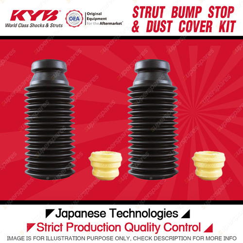 2x Front Strut Bump Stop + Dust Cover Kit for Chrysler Grand Voyager Voyager GS