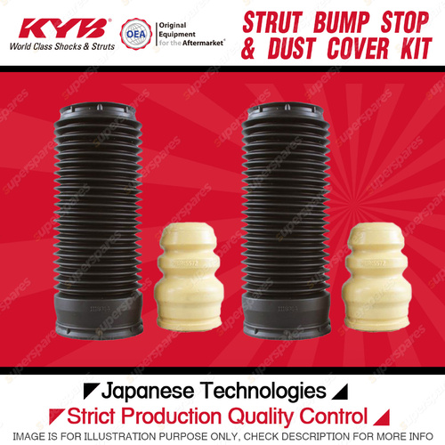 2x Front KYB Strut Bump Stop + Dust Cover Kits for Ford Transit VM 2.2L 2.4L DT4