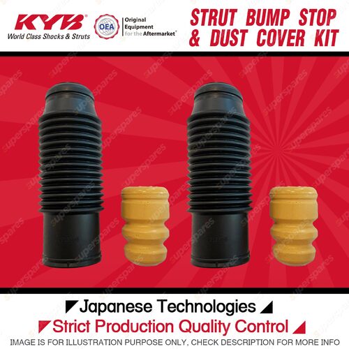 2x Front Strut Bump Stop + Dust Cover Kits for Hyundai Tucson JM 2.0L I4 2.7L V6