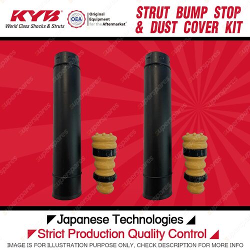 2x KYB Rear Strut Bump Stop + Dust Cover Kit for Ford Kuga TF SUV 11/12-12/16