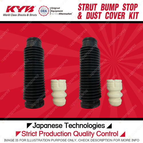 2x KYB Front Strut Bump Stop + Dust Cover for Hyundai i40 VF i45 YF FWD 10-19