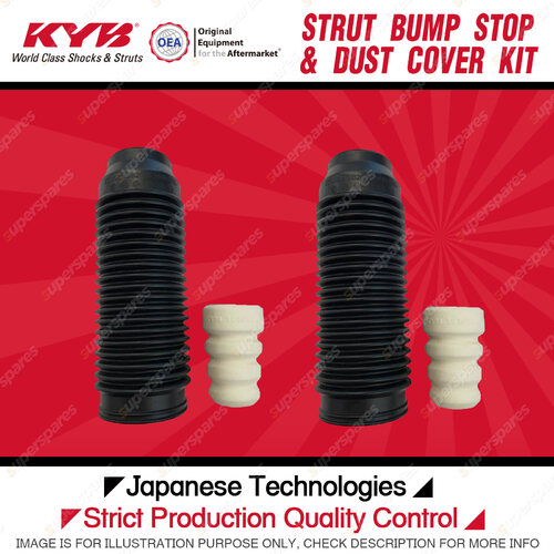 2x KYB Front Strut Bump Stop + Dust Cover Kit for Suzuki SX4 RW420 07/2006-on