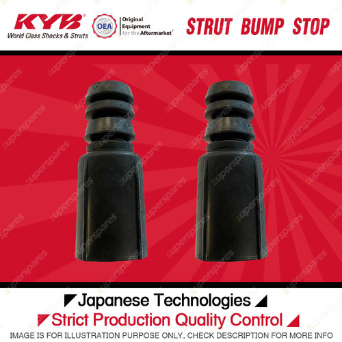 2x Front KYB Strut Bump Stop + Dust Cover Kit for Volkswagen Amarok 2H 2.0 3.0L