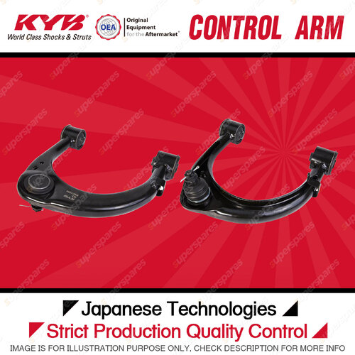 2 Pcs KYB Front Lower LH+RH Control Arms for Isuzu D-Max TFR TFS Mu-X UCS 3.0L