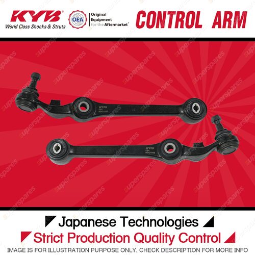 2x KYB Front Lower LH+RH Control Arms for Holden Commodore VT VX VY VZ RWD 97-07